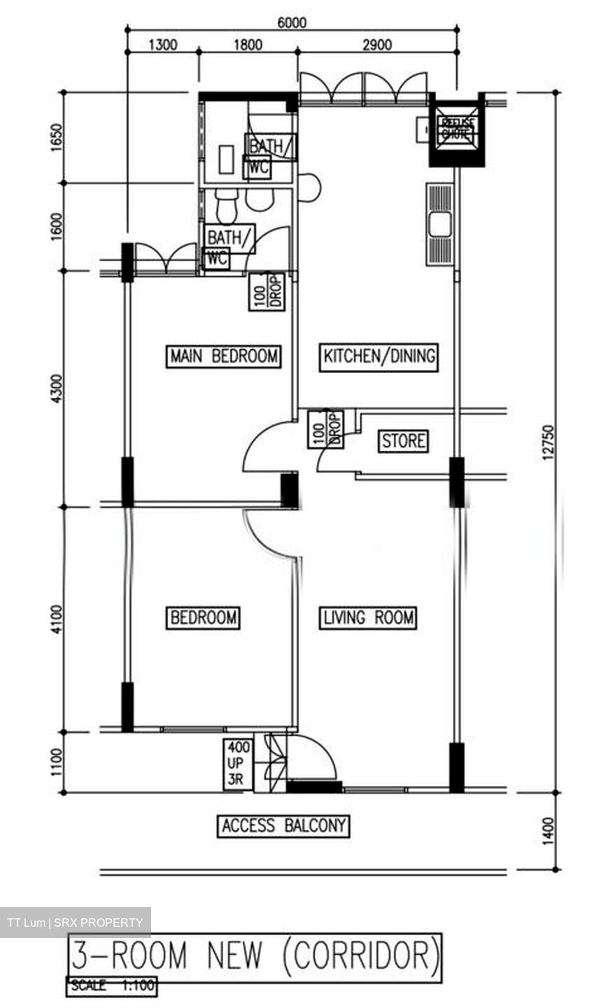 Blk 148 Yishun Street 11 (Yishun), HDB 3 Rooms #551152401